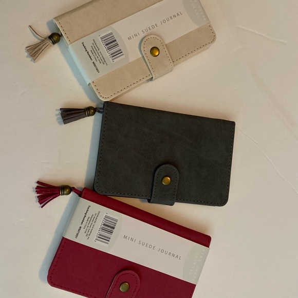 Mini Suede Journal 2 left - Picture 8 of 9